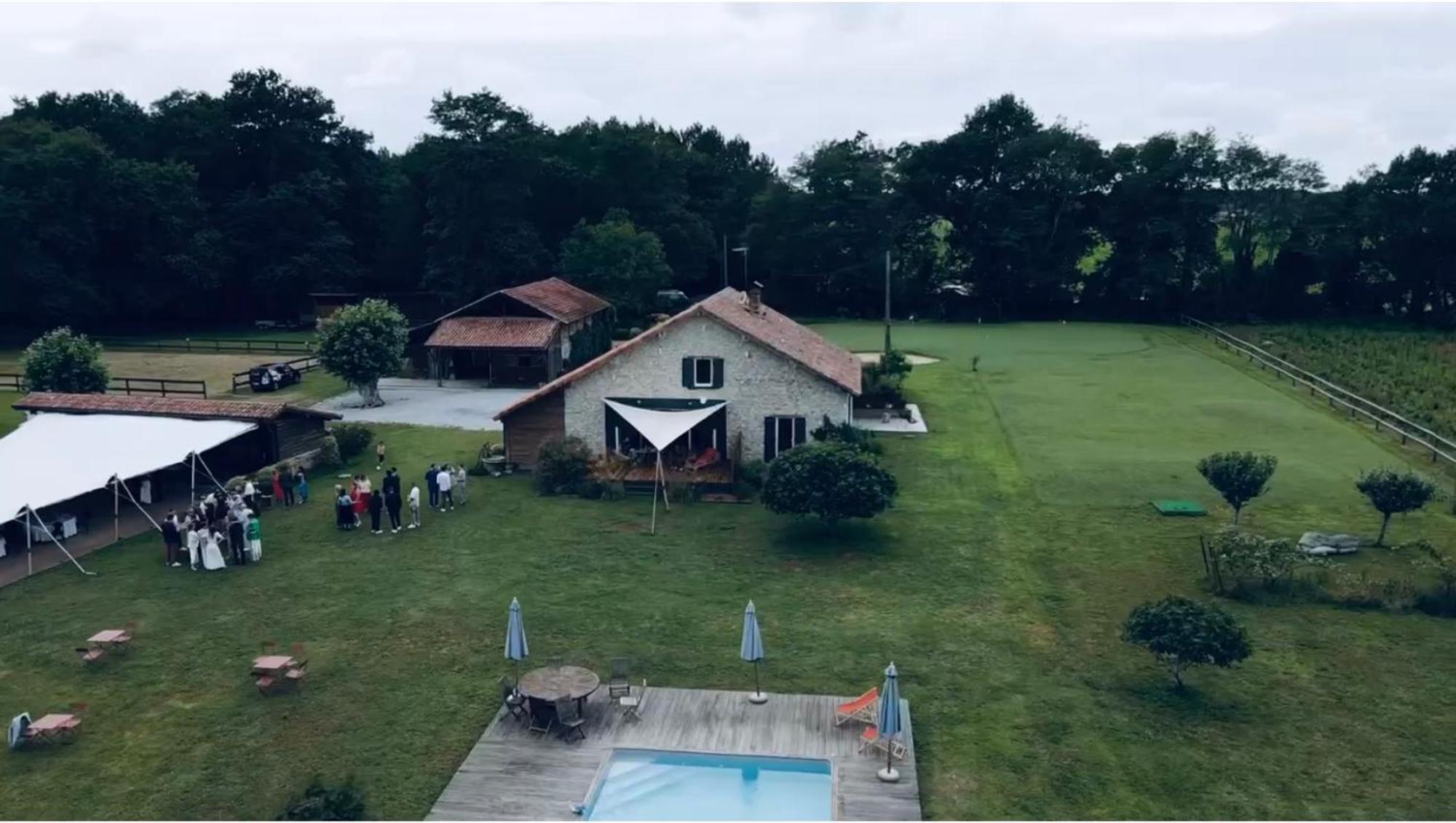 Hotel Domaine Ranch Kabahina Golf Saint-Geours-de-Maremne Exterior foto